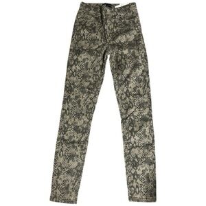 Zara size 4 Snake Print Skinny Pants